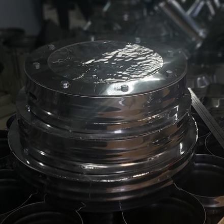 Готовые дымоходы и комплектующие из нержавеющей стали на складе ТВК